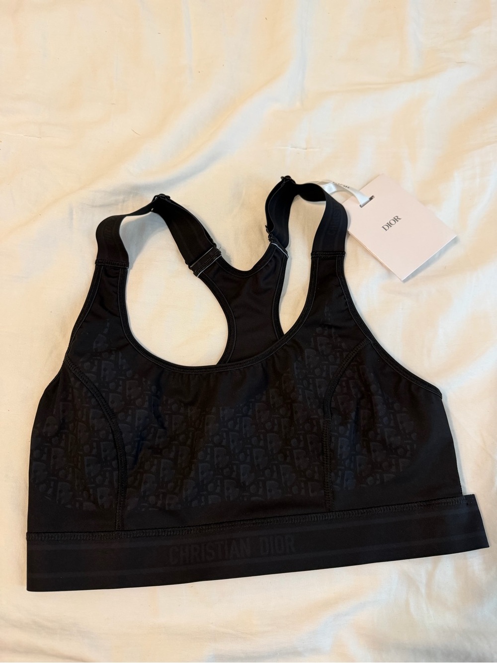 Christian Dior sports bra size large